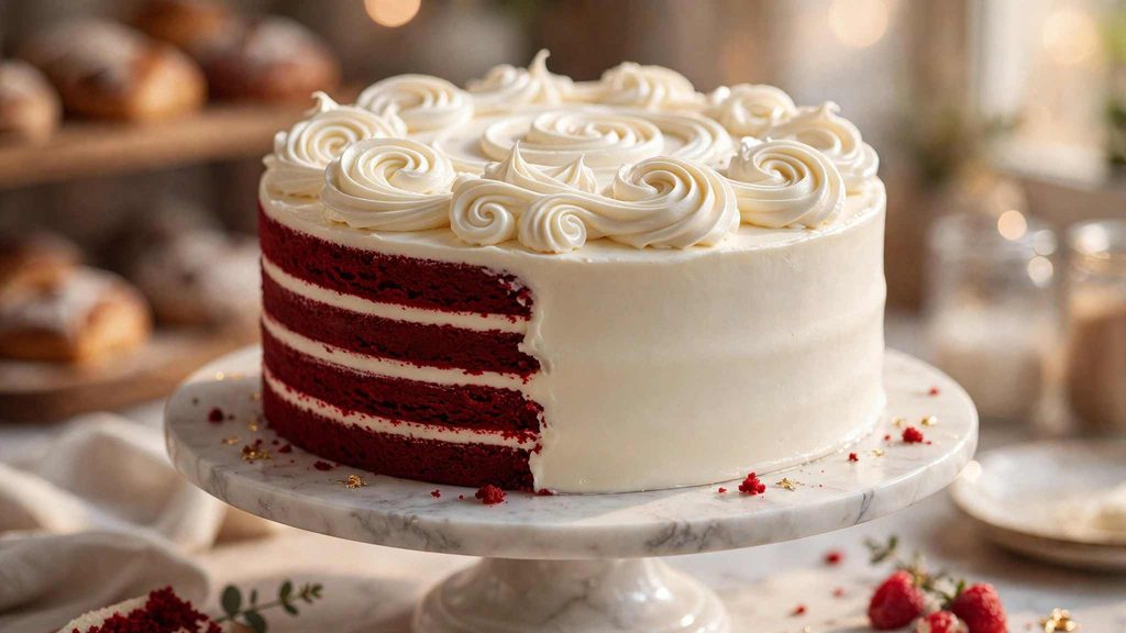 easy red velvet cake from scratch
