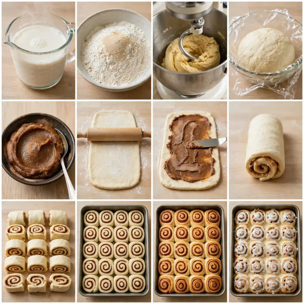 cinnamon rolls with yeast